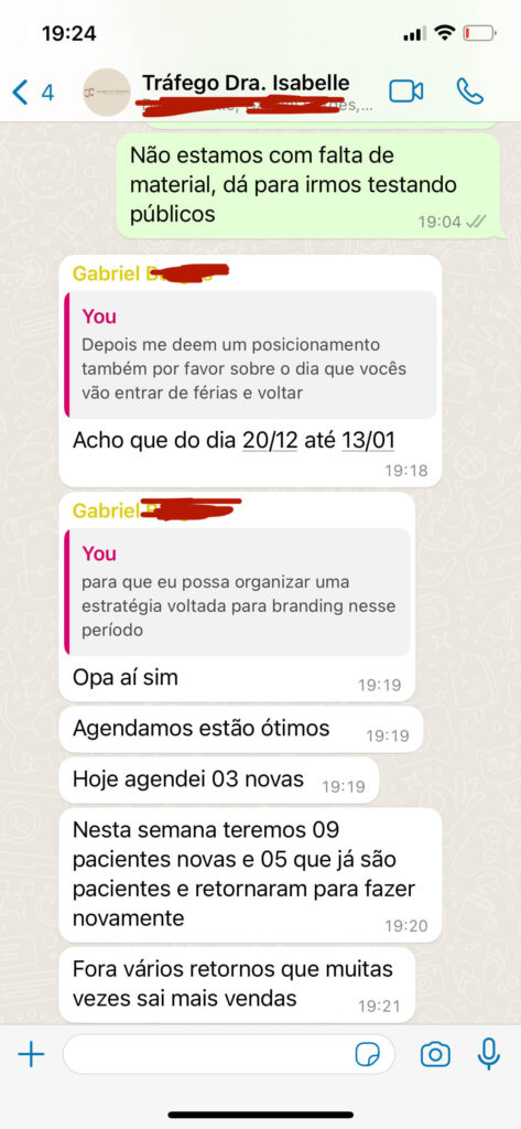 Depoimento de cliente 4